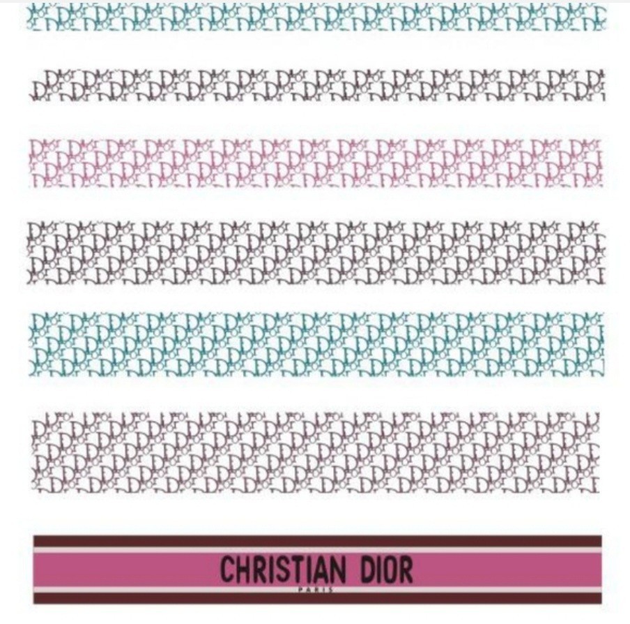 NWT NAIL ART DESIGN SELF-SEAL STICKERS TEAL & BURGUNDY CUSTOMIZABLE STRIPS N°30!