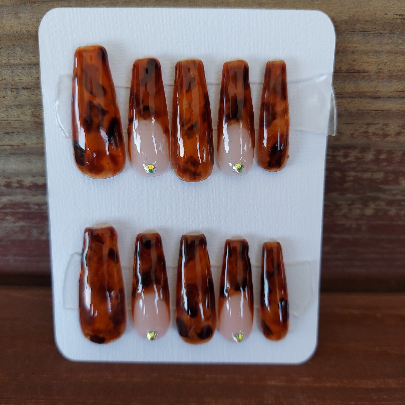 Tortoise Shell Nails Turtle Animal Print Nails Safari Nails Zoo Jungle Nails