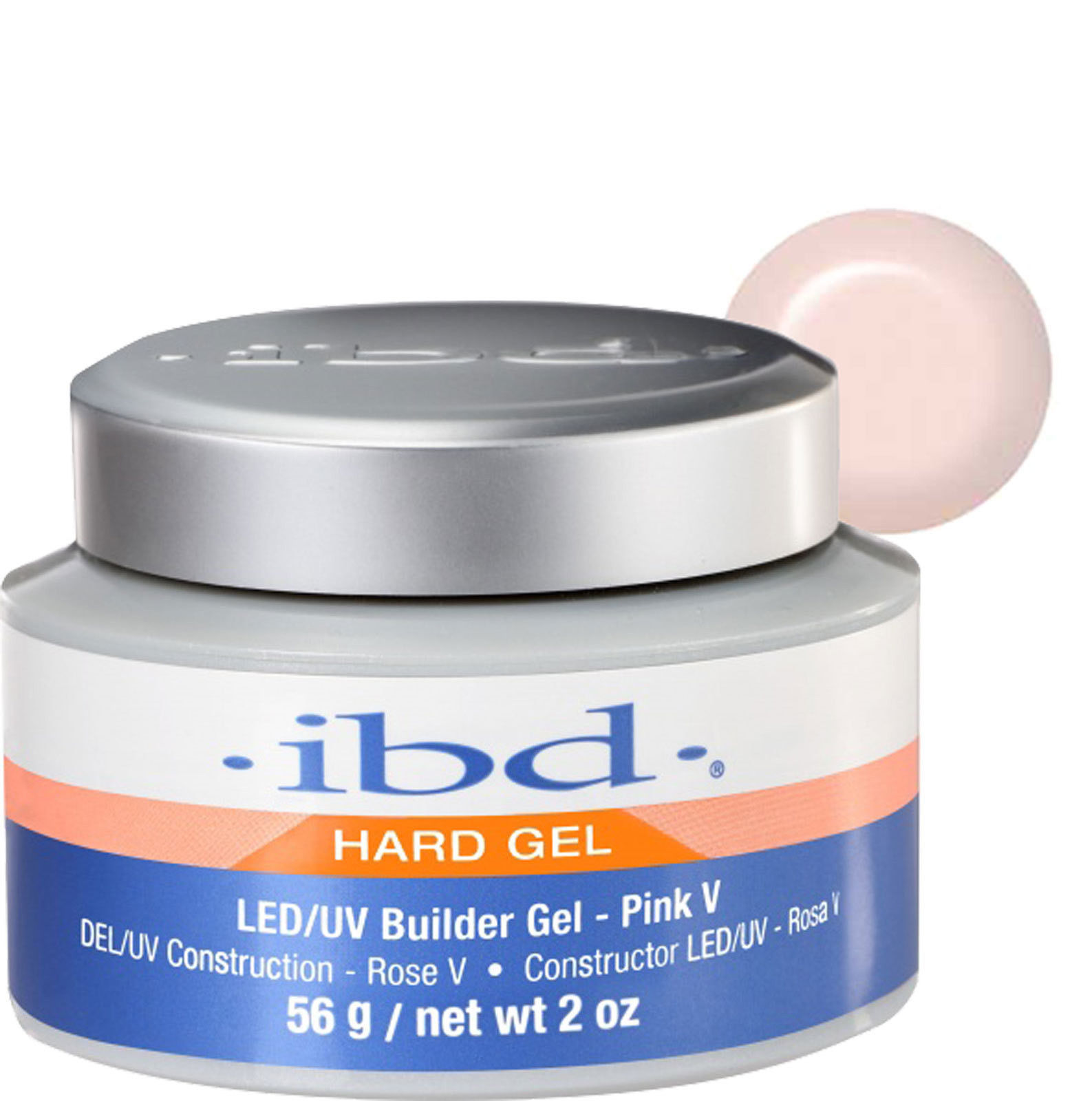 IBD LED/UV Builder Gel Pink V (Warm Pink) – 2oz/56g #72179 (AUTHENTIC)