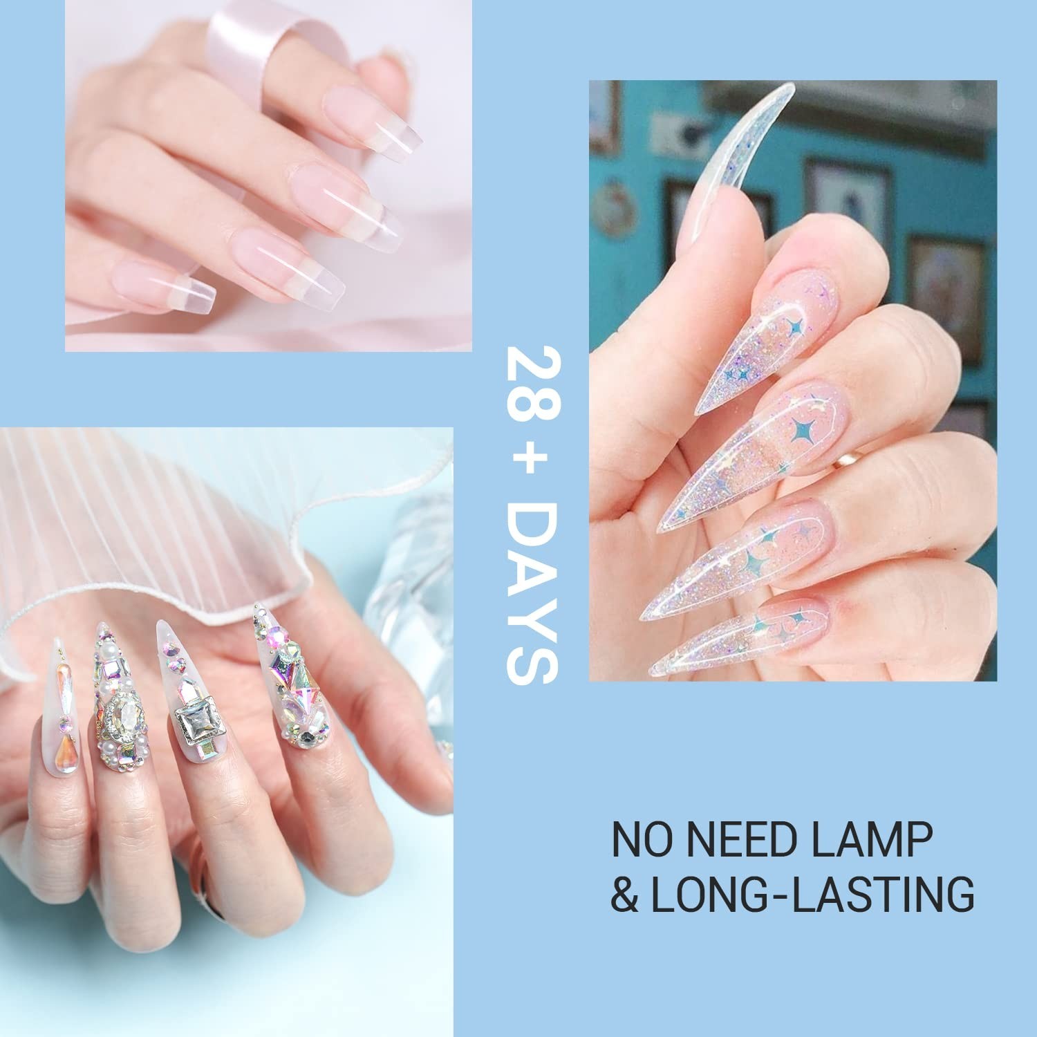 Professional Quality 2.12oz Acrylic Nail Powder – Beginner-Friendly & Non-Toxic