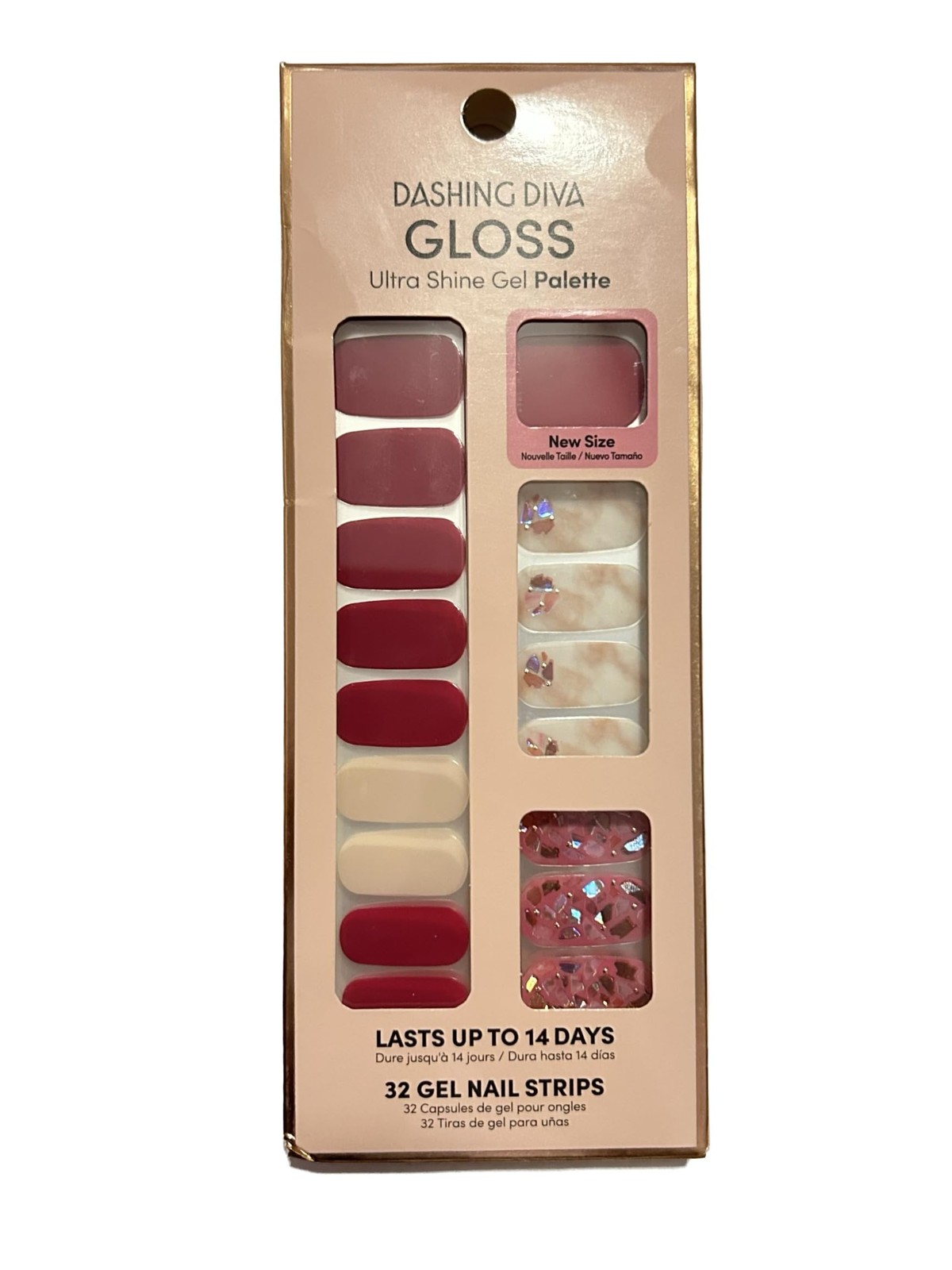 Dashing Diva Gloss Ultra Shine Gel Palette, Berry Bloodstone
