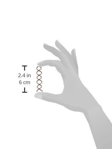 Goody Mini Spin Pins, 2 Ct, Spiral Clips for 2 Count (Pack of 1), 2