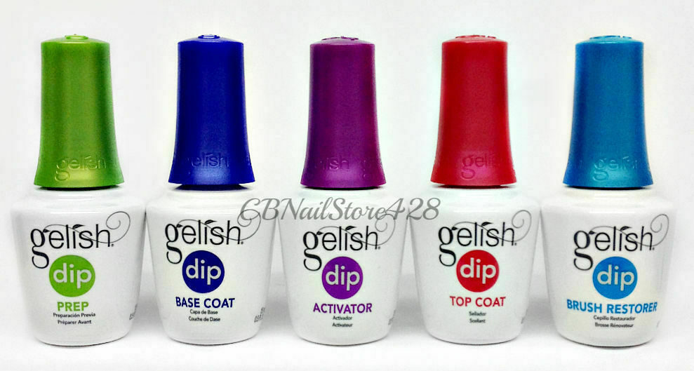 Harmony Gelish DIP SYSTEM ESSENTIALS- Nail Polish Dip Set – Pick Your Item .5oz