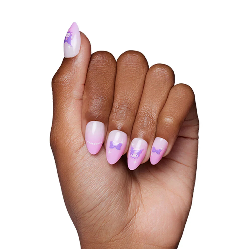 Glamnetic Nails Hello Kitty and Friends, Kuromi New