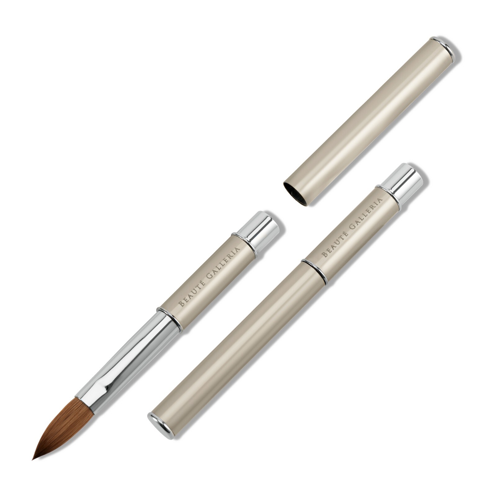 1 Piece Kolinsky Sable Crimped Round-Shaped Acrylic Nail Art Brush Manicure Pens