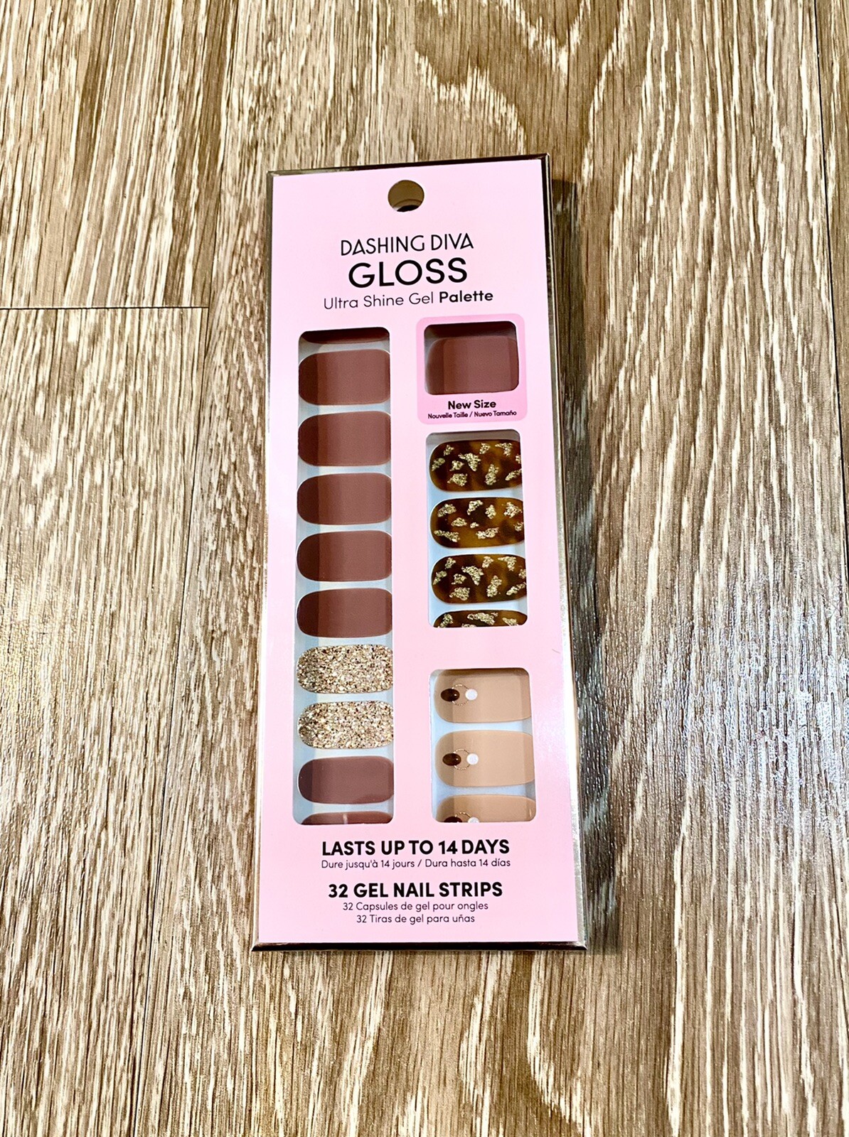 Dashing Diva Gloss Ultra Shine Gel Palette 32 Nail Strips GS179 Spirit Animal