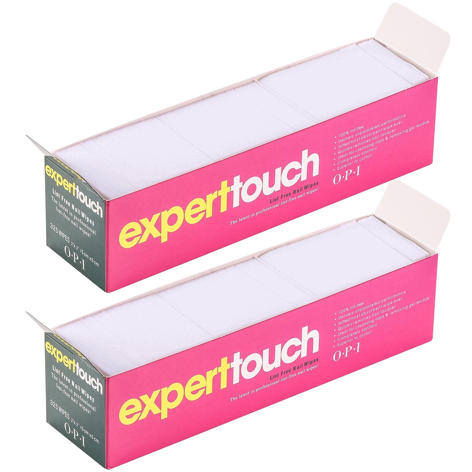 650 Pcs Lint Free Nail Wipes Art Gel Polish 325 Count (Pack of 2)