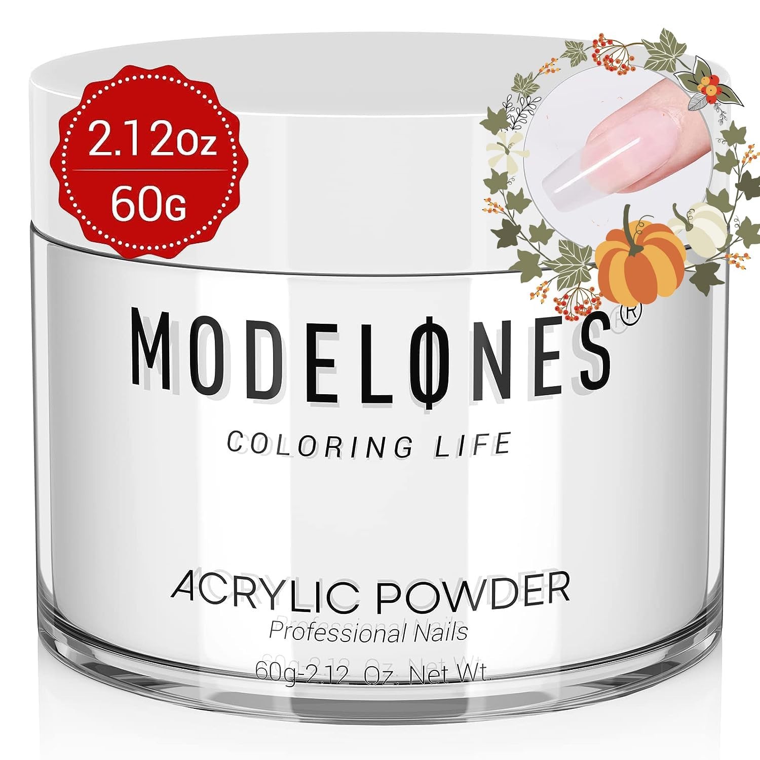Professional Quality 2.12oz Acrylic Nail Powder – Beginner-Friendly & Non-Toxic
