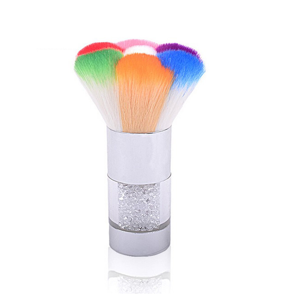 Nail Art Soft Dust Brush Glitter Remover File Dust Cleaning Brushes Accessories