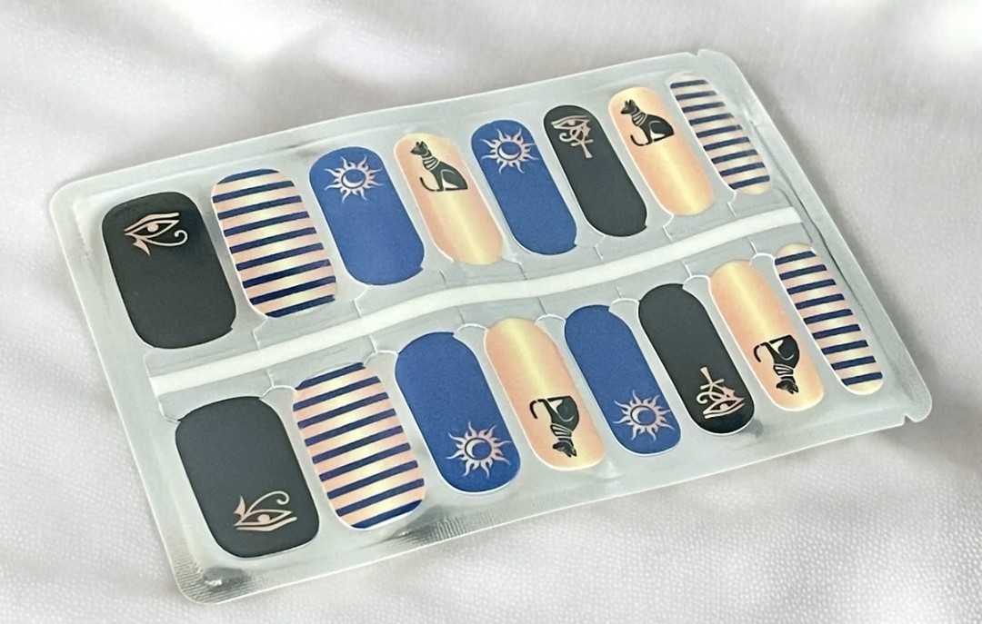 Nail Art Stickers Self Adhesive Wraps Full Cover pattern ZB17541 181