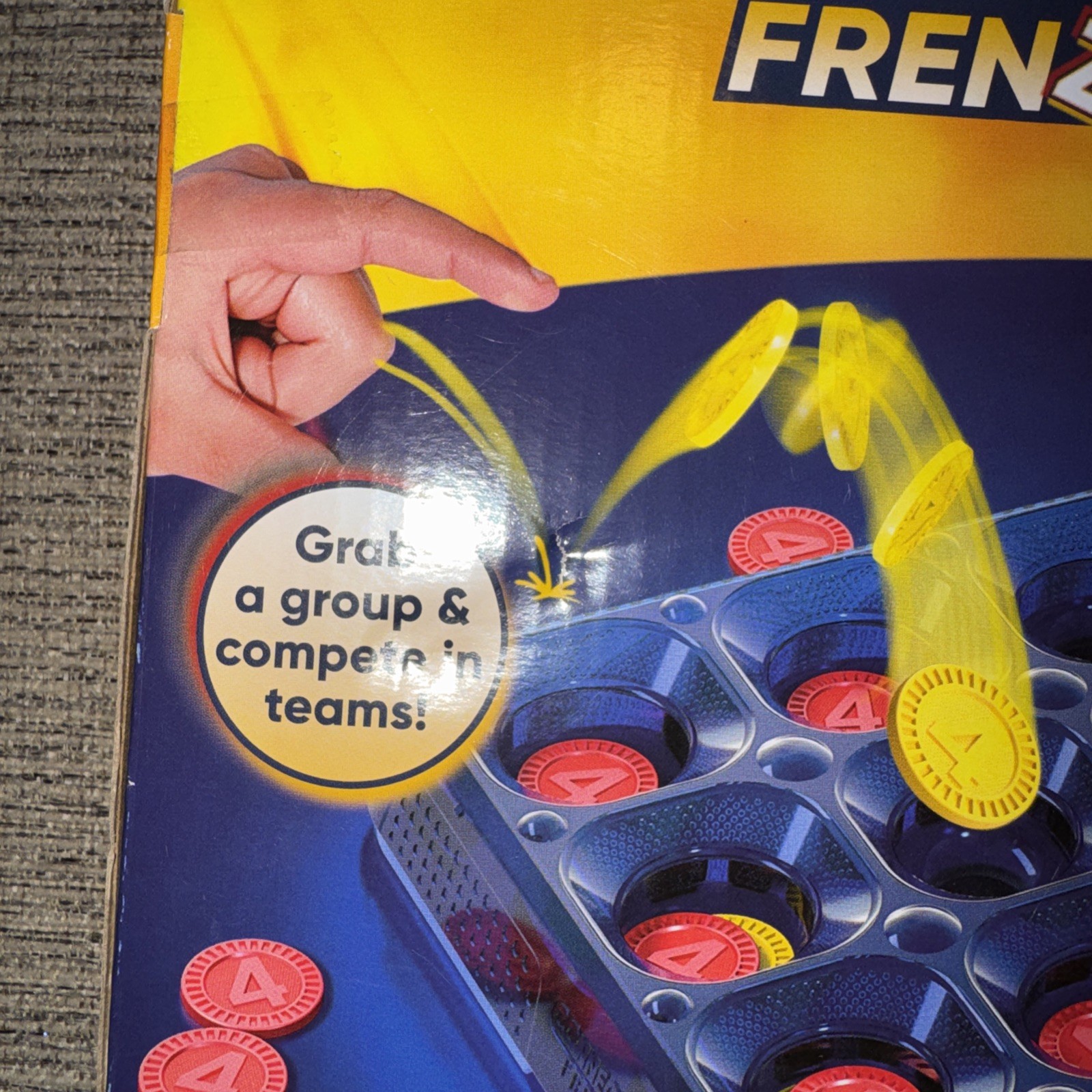 Connect 4 Frenzy Game | Bounce Discs 4 The Win | Family Party Not Applicable