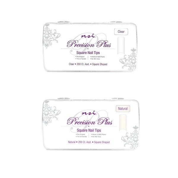 NSI Precision Plus Nail Tips – CHOOSE ANY – Assorted Sizes #1-10