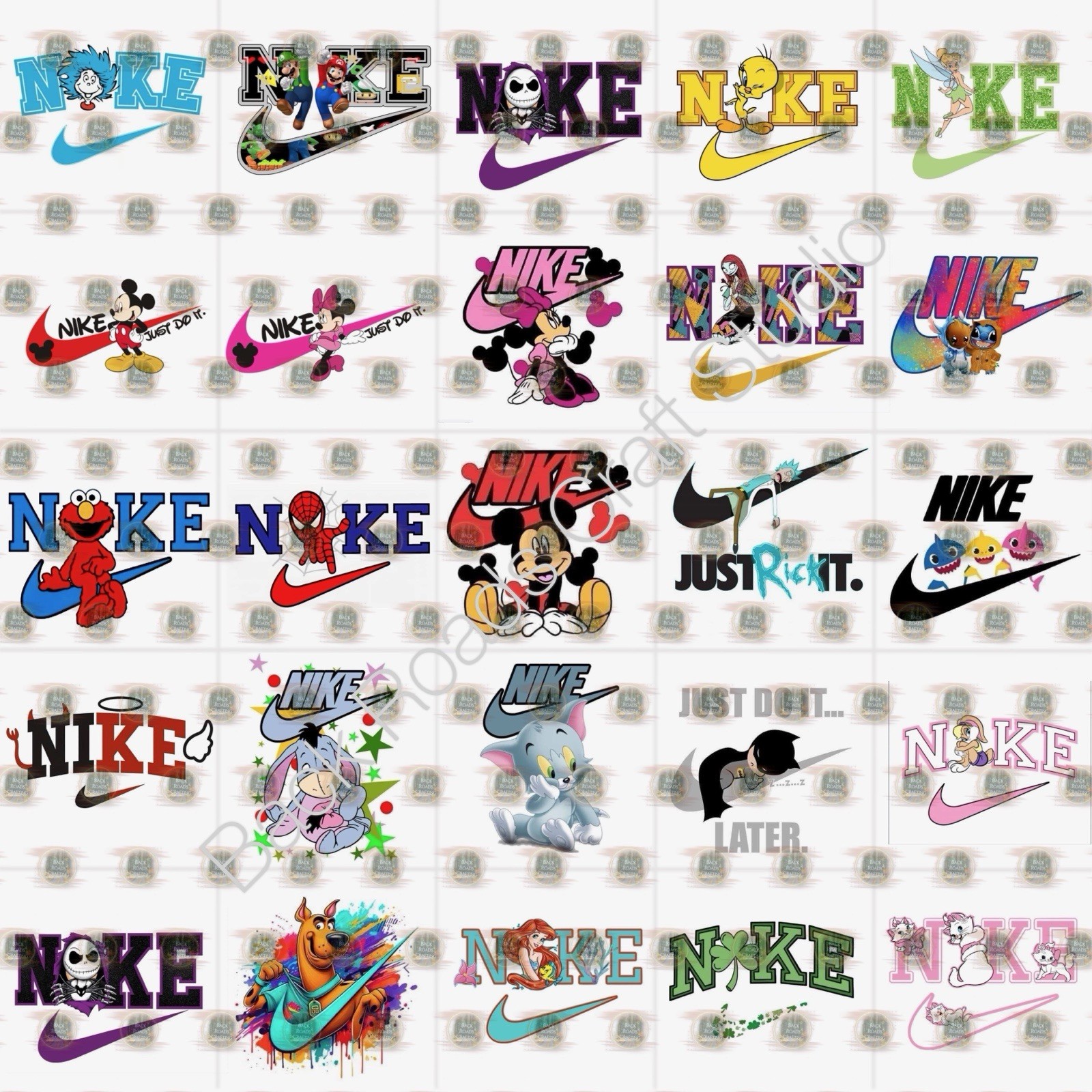 Waterslide Nail Art Decals Set Of 50 Instructions & Bonus