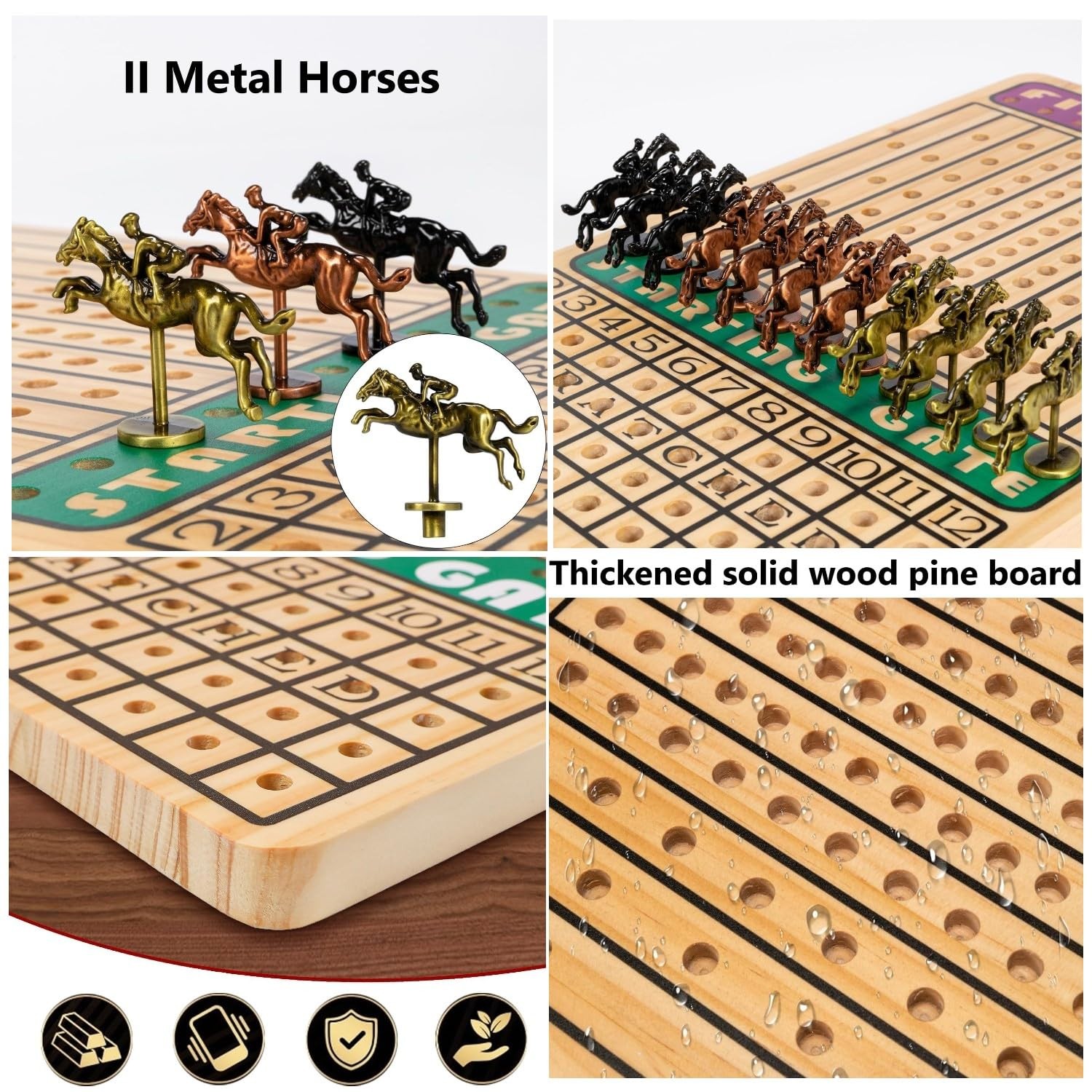21 in Horse Race 21 Board Game, 21 Game