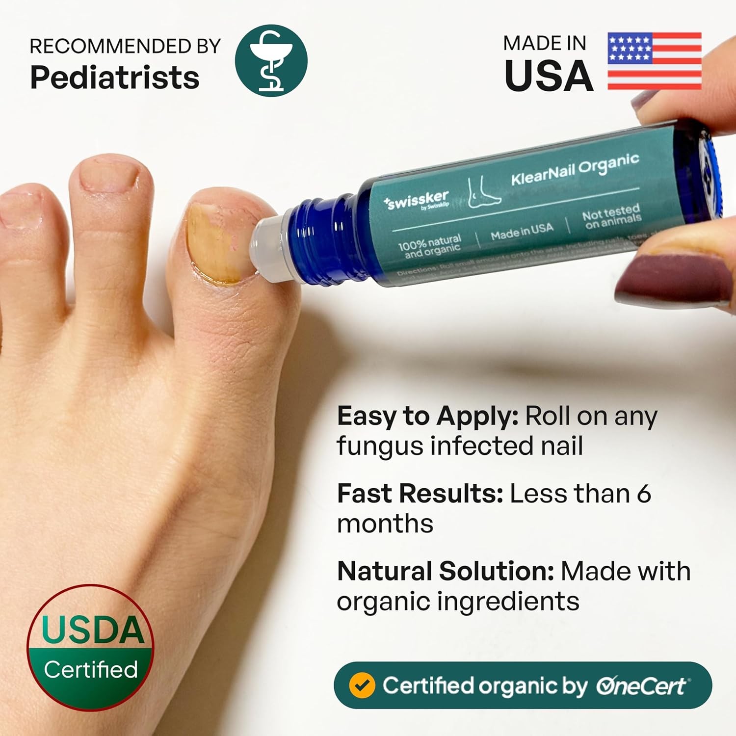 Swissklip Medi-Care Toenail Stick I Natural Solution 0.33 Fl Oz (Pack of 1)