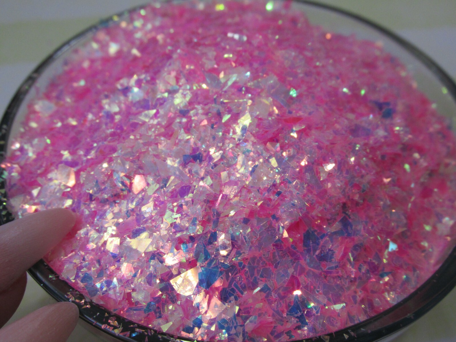 Fantasy Unicorn Dandruff glitter Mylar micro shards nail art tumblers slime