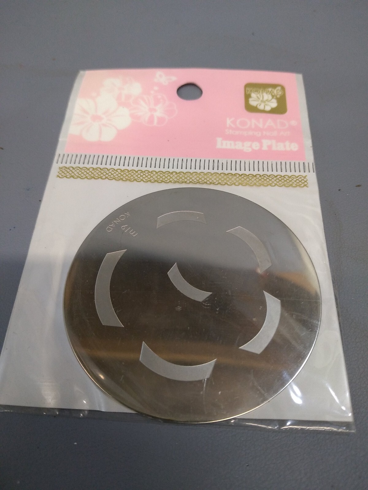 Konad M19 Stamping Nail Art Image Plate
