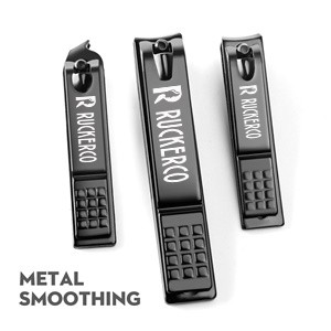 Nail Clippers Set Matte Stainless Steel 3 pcs fingernail Clippers &Slant EDG