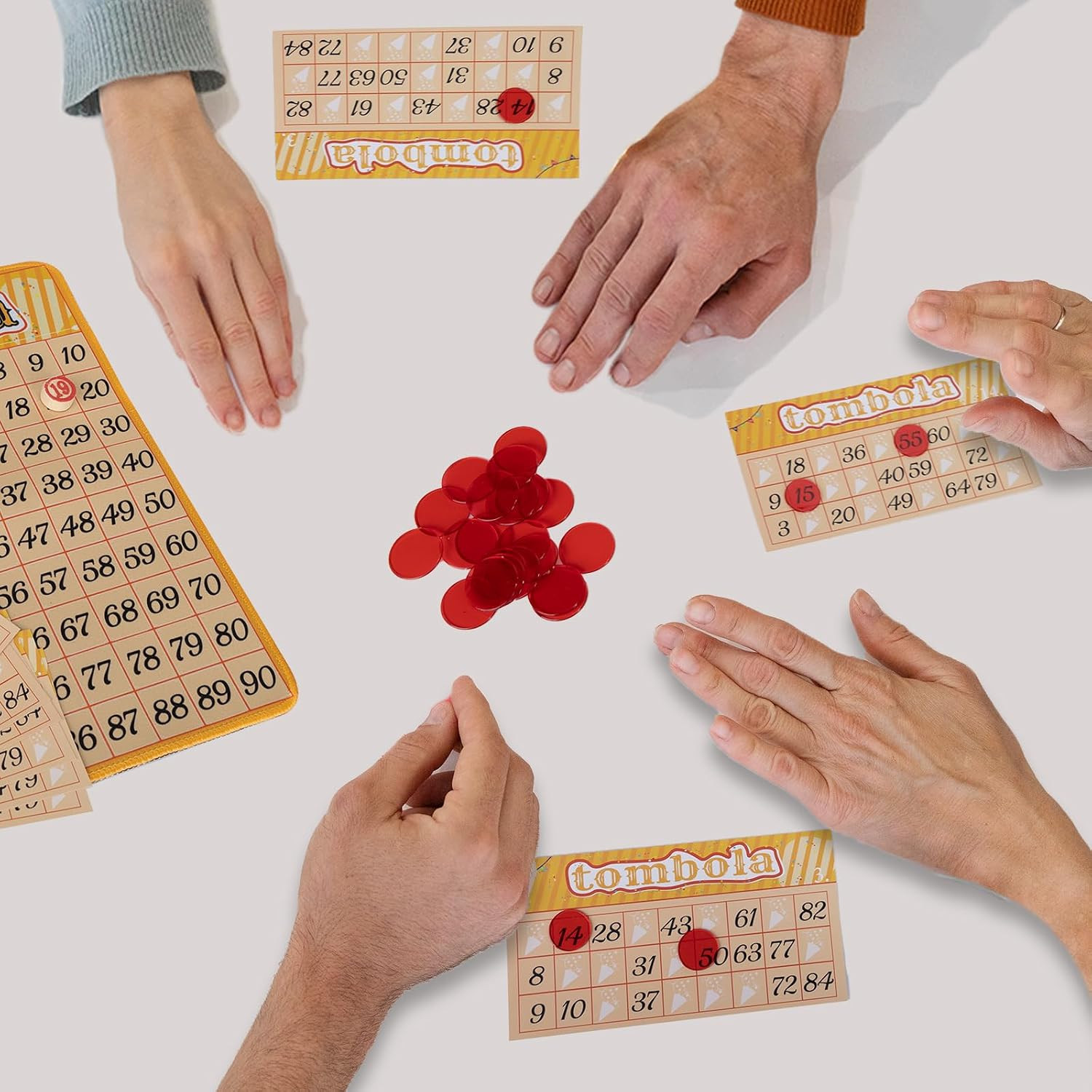 Tombola Bingo Game,Vintage Tombola Italian Game,Russian Lotto