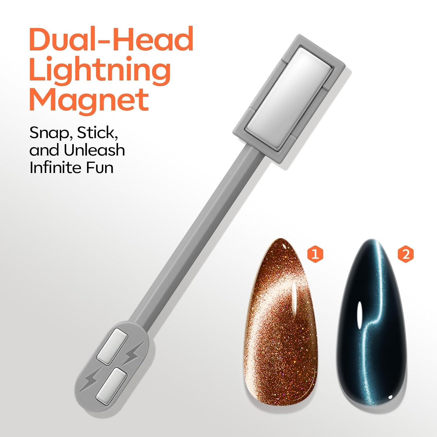 Cat Eye Magnet Nail Art Tools Kit A1 Brown Gel Polish Magnet Nail Art Kit