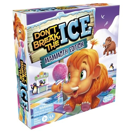 Hasbro Gaming Don’t Break The Ice 53.3 cm x 54.6 x 0.1 cm, Not Applicable