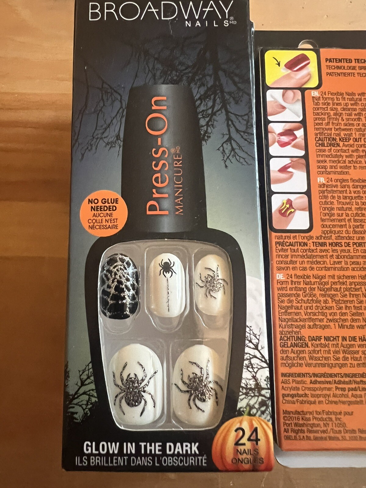 Broadway NAILS PRESS ON Medium Halloween So Bootiful 1 Set