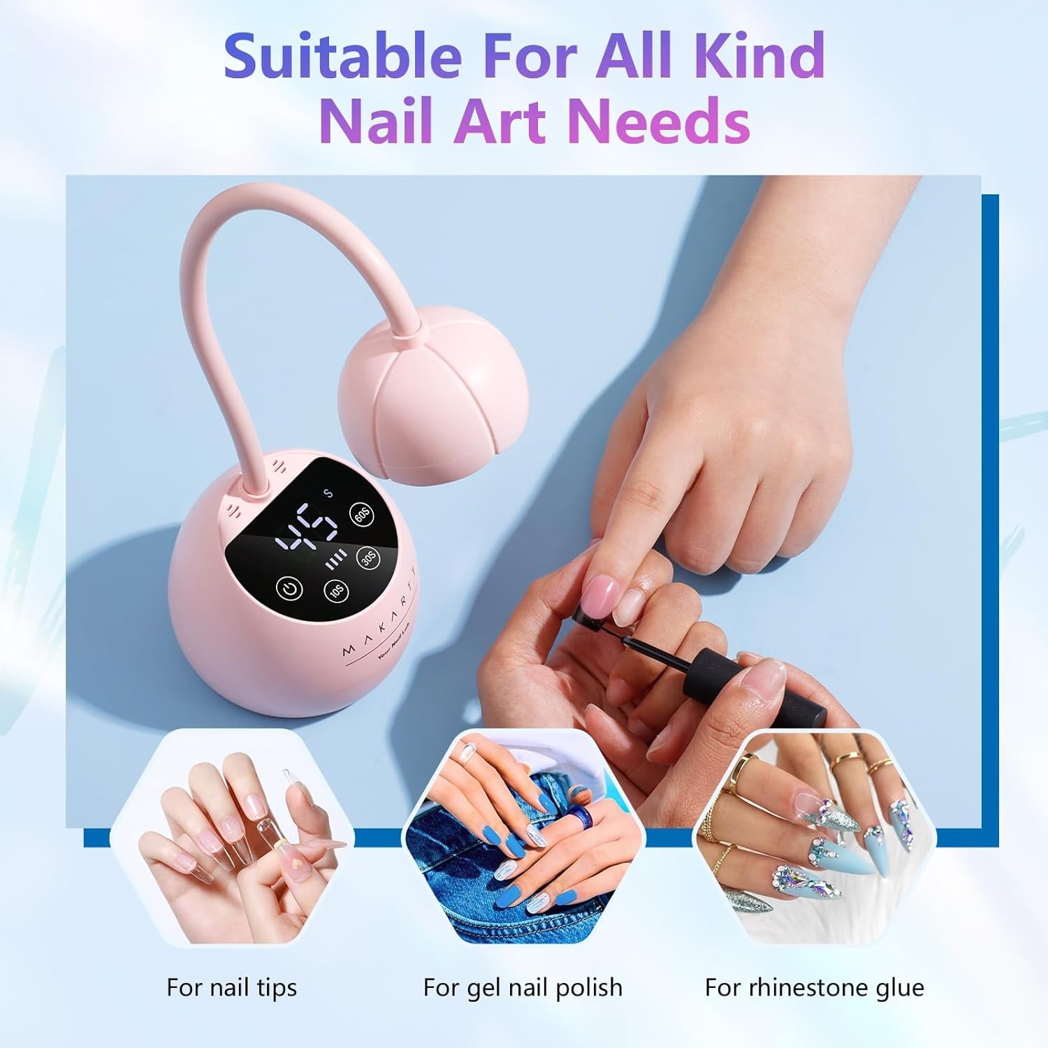 UV LED Nail Lp – Goosene UV Light for l Nails Cherie