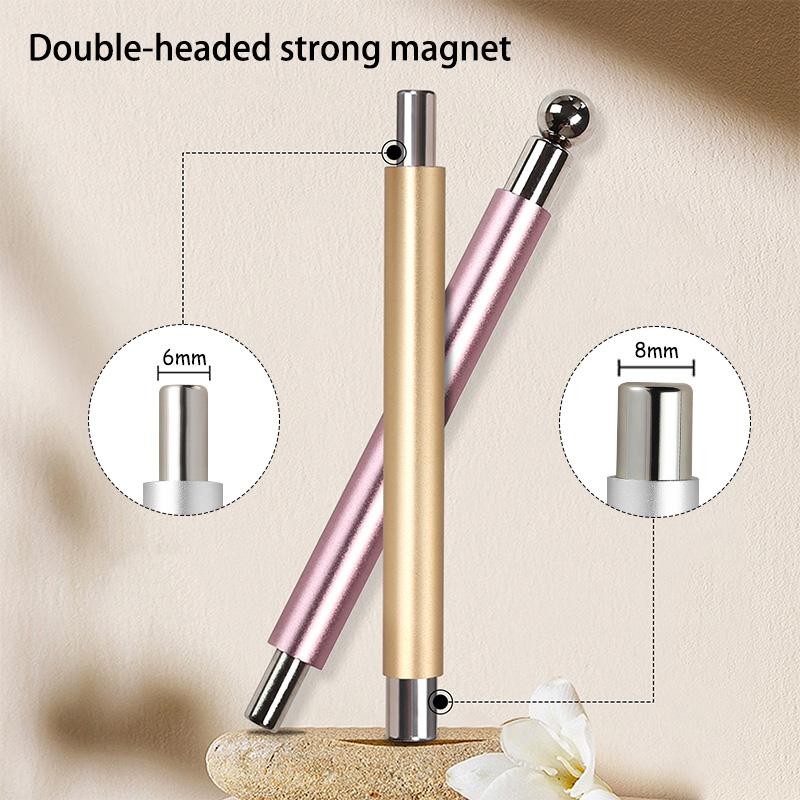 2-in-1 Cat Eye Magnet Wand, Double Head Stick with Steel Ball for DIY nail art