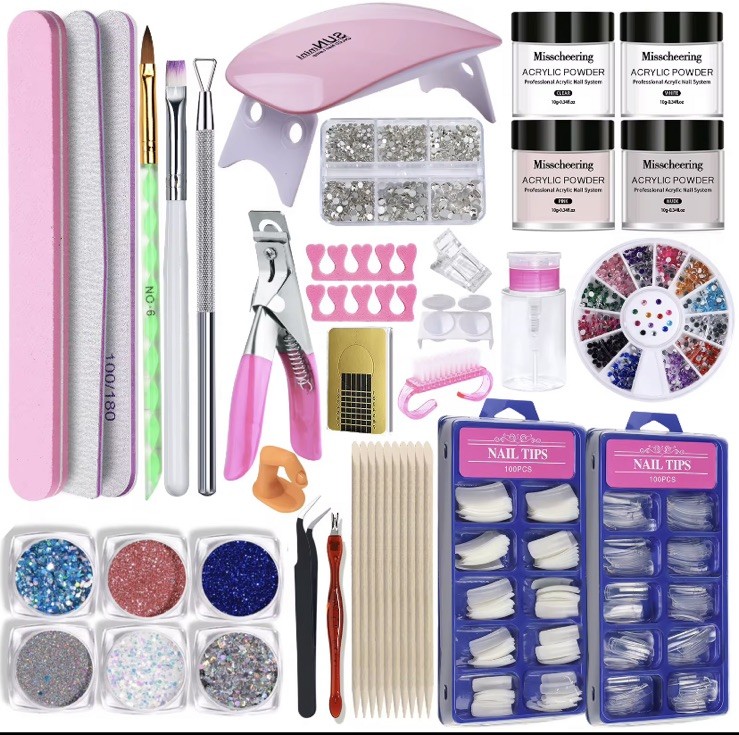 Acrylic Professional Acrylic Starter Nail Tech Kit for Beginners