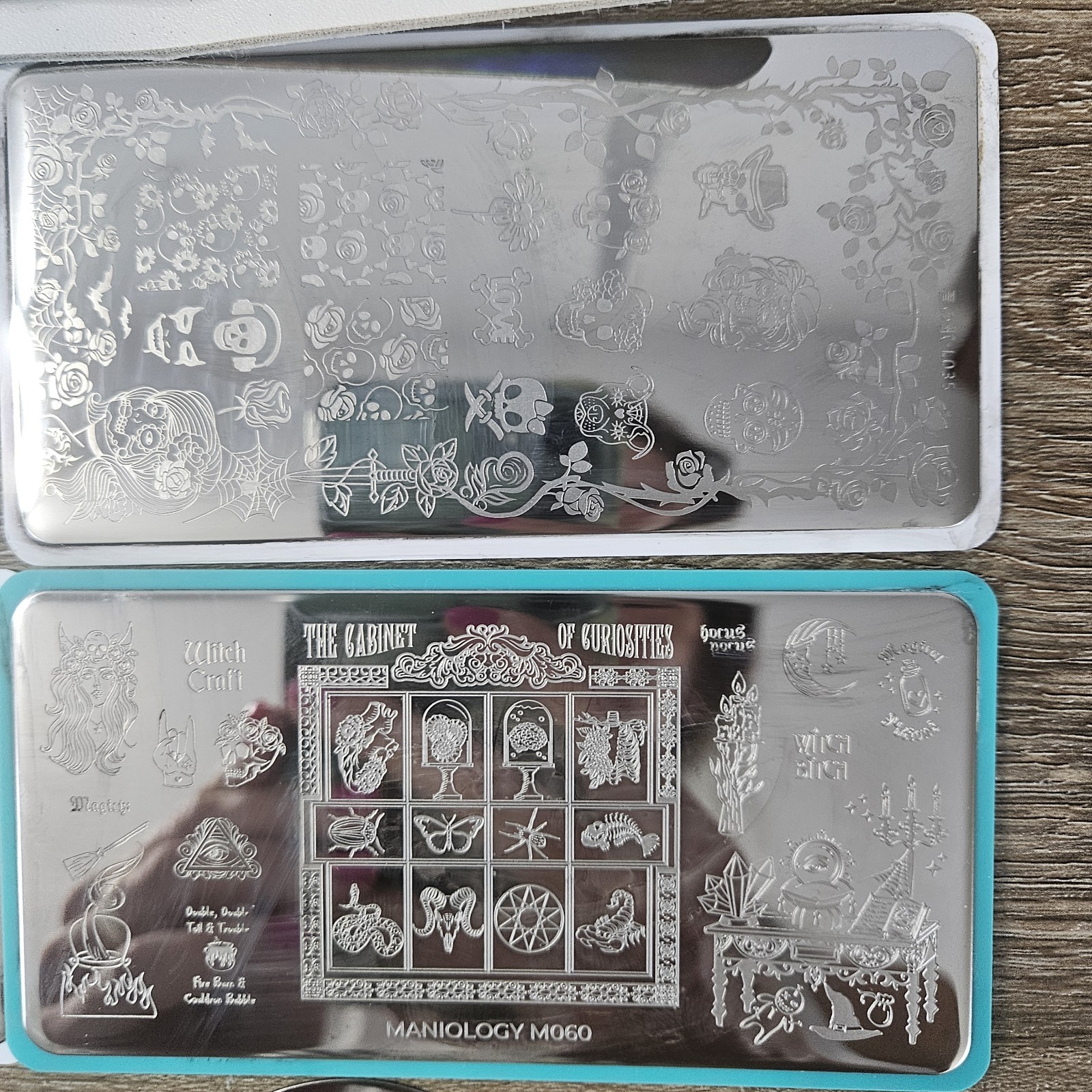 Clear Jelly Stamper Nail Art Stamping Plates Large Lot Of 43 Patterns READ