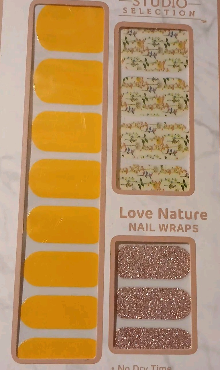 Studio Selection Nail Wraps – Love Nature