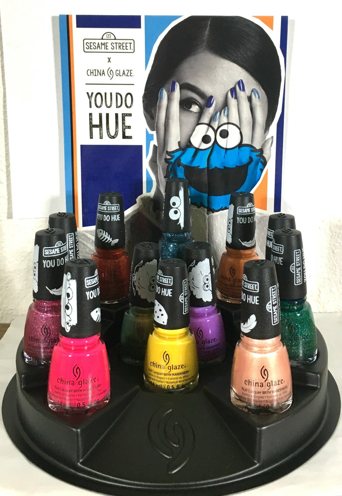 China Glaze Nail Lacquer -YOU DO HUE x SESAME STREET Collection- Pick Color .5oz