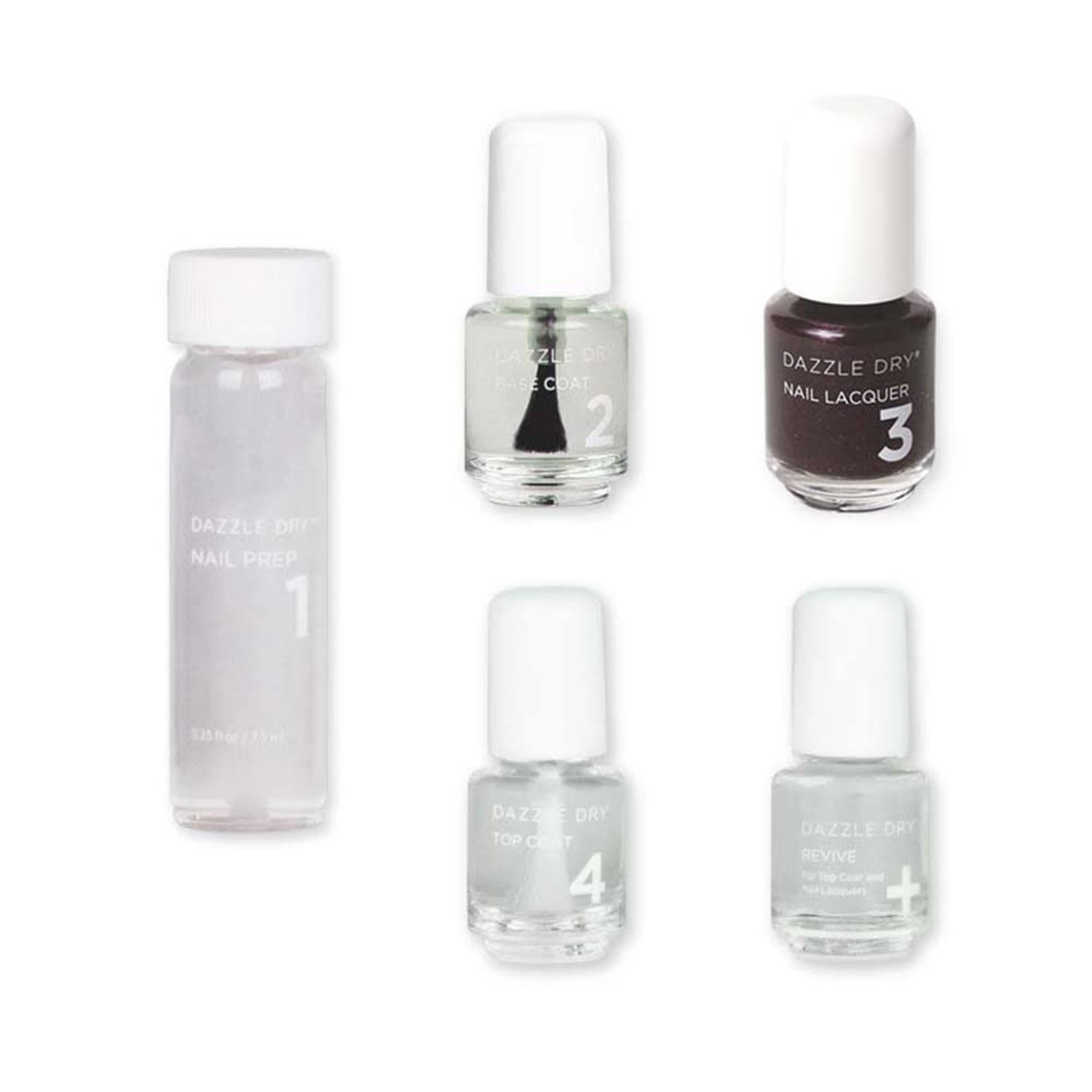 Dazzle Dry Mini Kit 4 Step System – Merlot, deep, heart-warming burgundy with…