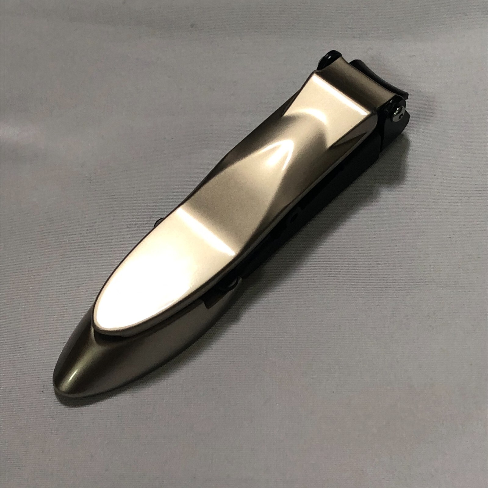 Stainless steel high-grade nail clippers nail files and cases 2 piece set JP NEW