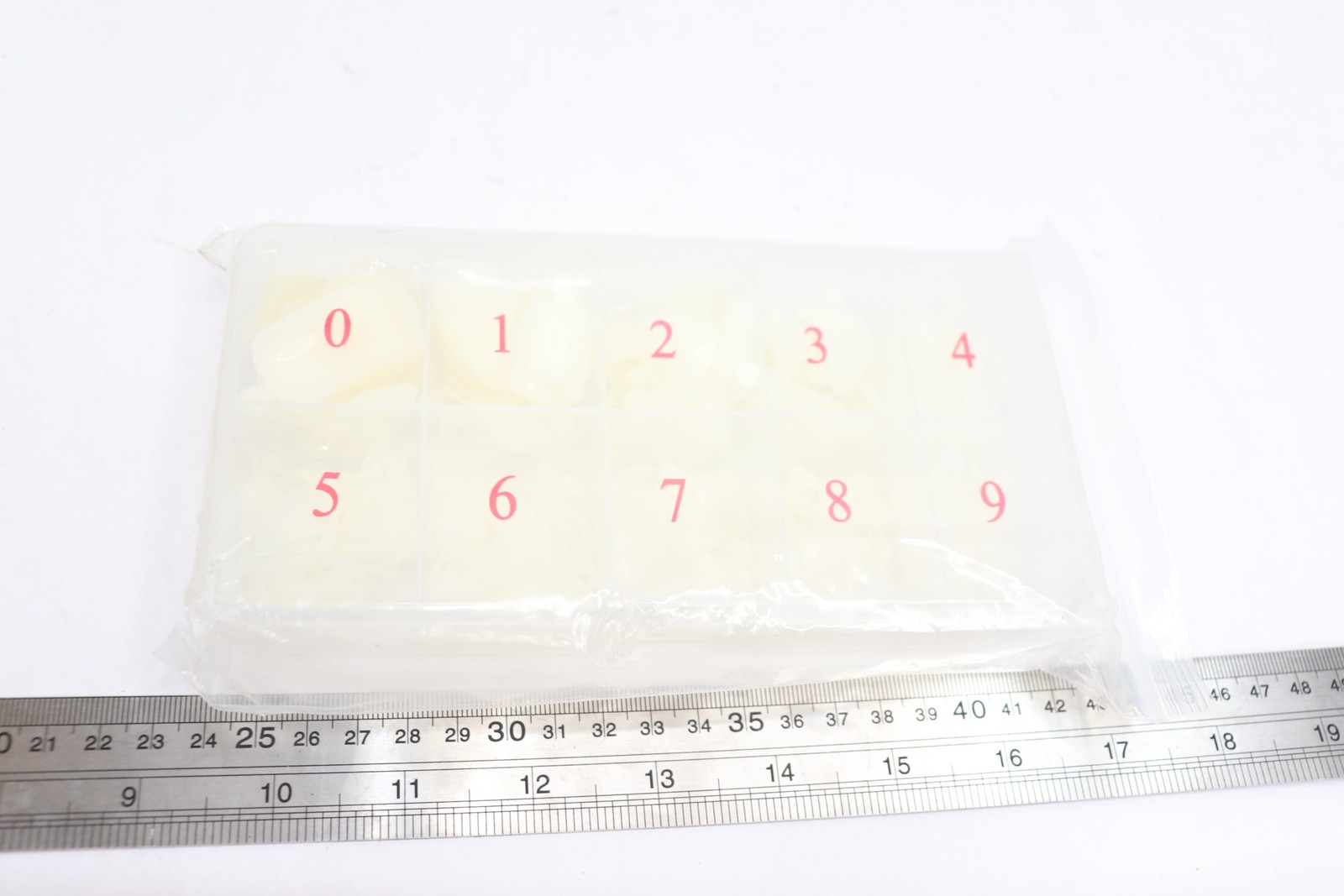 AORAEM Natural Toe Nails for Acrylic Tips Full Cover Press on Toenails