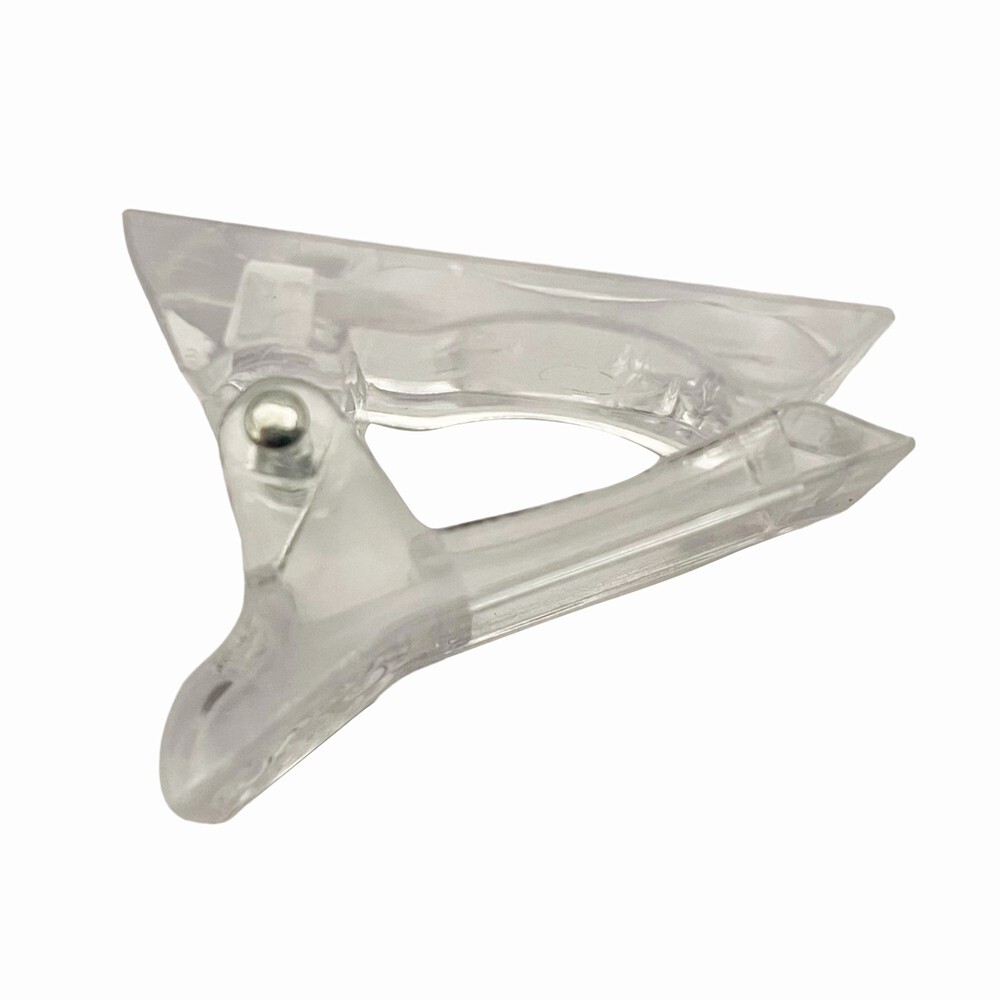 10 Pcs Nail Tips Clip Quick Building Poly Builder Gel DIY Extension Clamp Clips