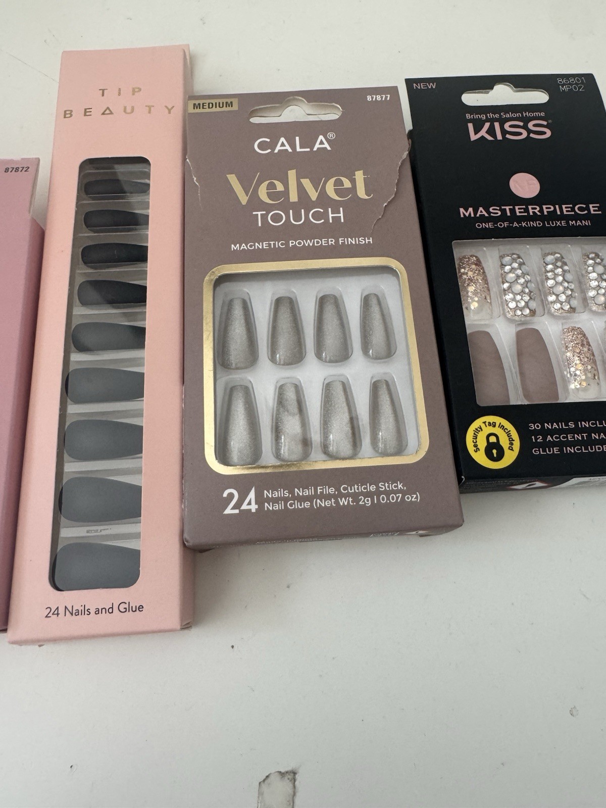 Lot of Random Assortment False Fake Press On Nails/Glue on Sets NEW