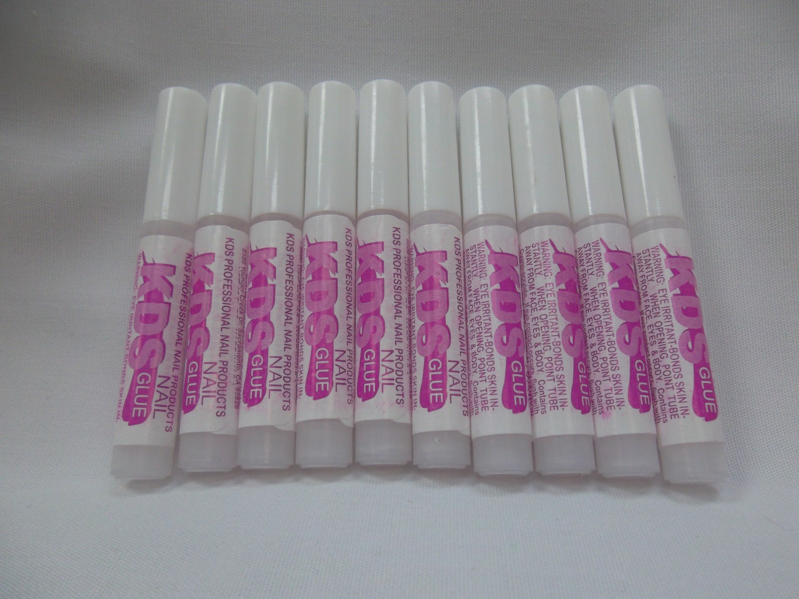 50 pcs KDS Nail Tip Glue – Super Bond For Acrylic Nails – NEW FREE SHIP