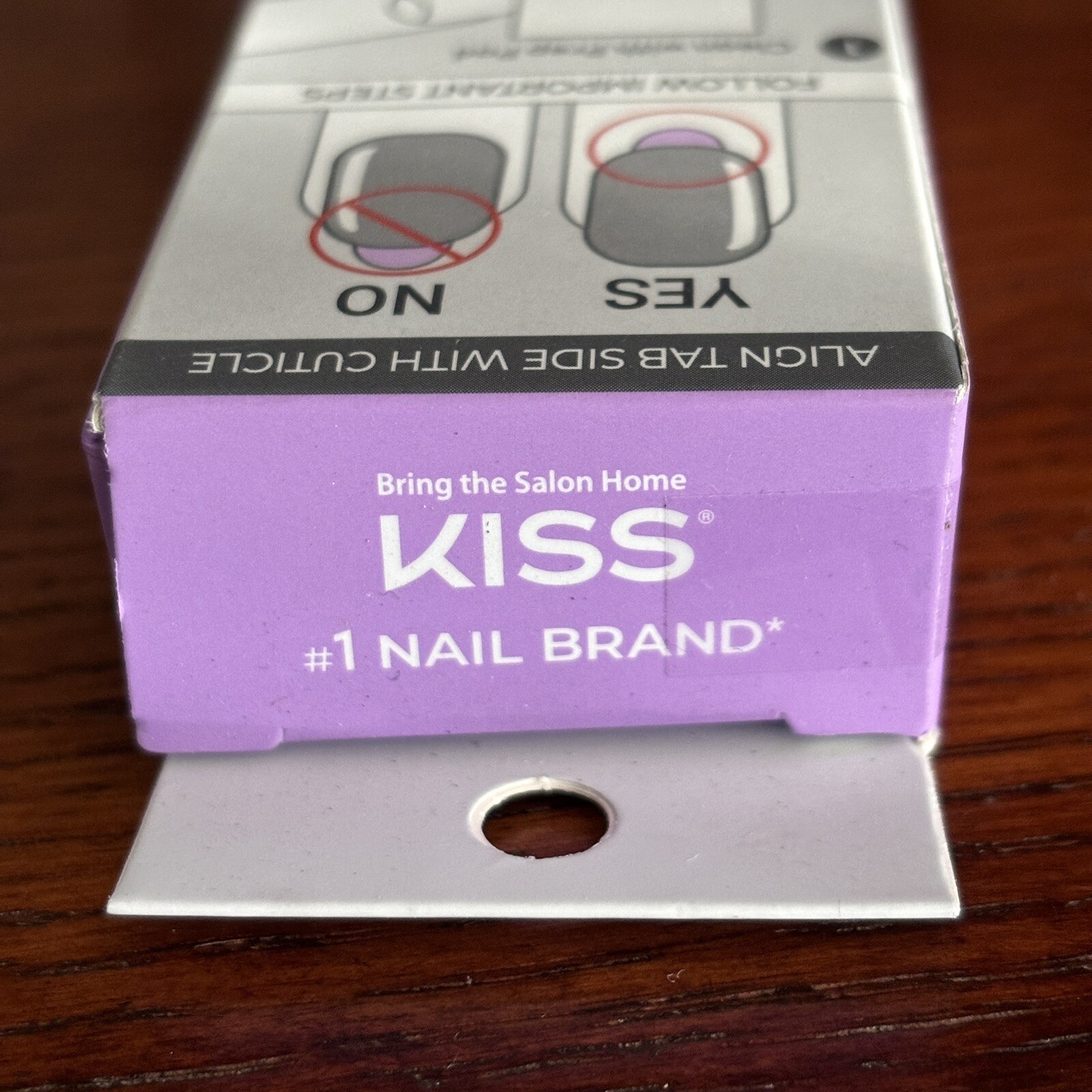 Kiss imPRESS THE NO GLUE MANI Fidget Blue Design 30 Peel & Press NIB