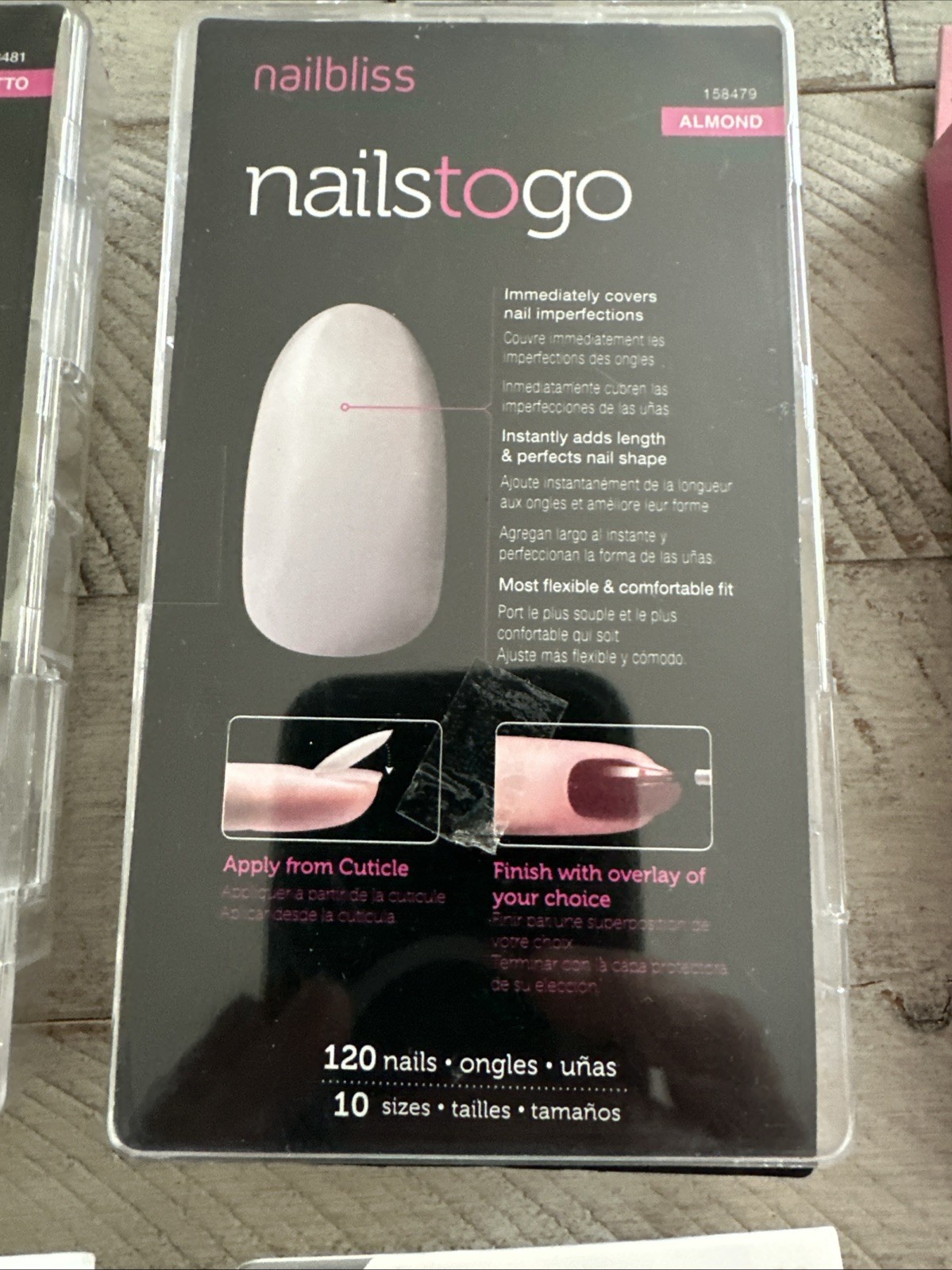 gel Nail lot including Kiss, nail bliss,la girl