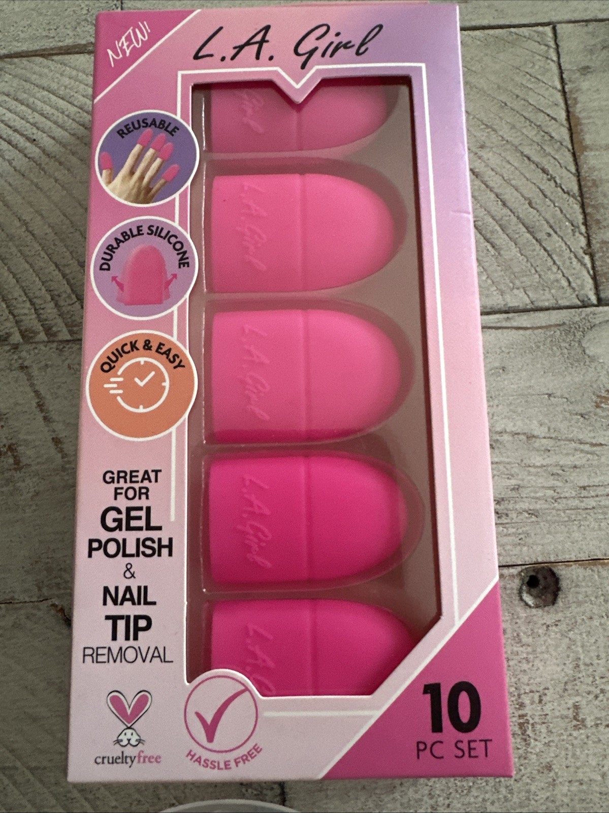 gel Nail lot including Kiss, nail bliss,la girl