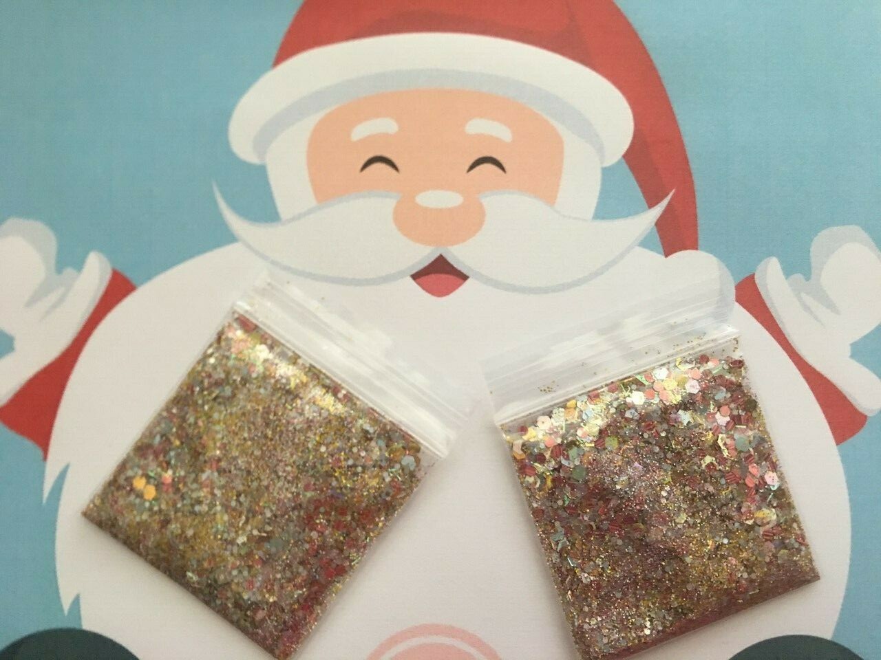 Winter Limited Edition Christmas Time Glitter 3 Mix Acrylic Gel Nail Art-US-tsp