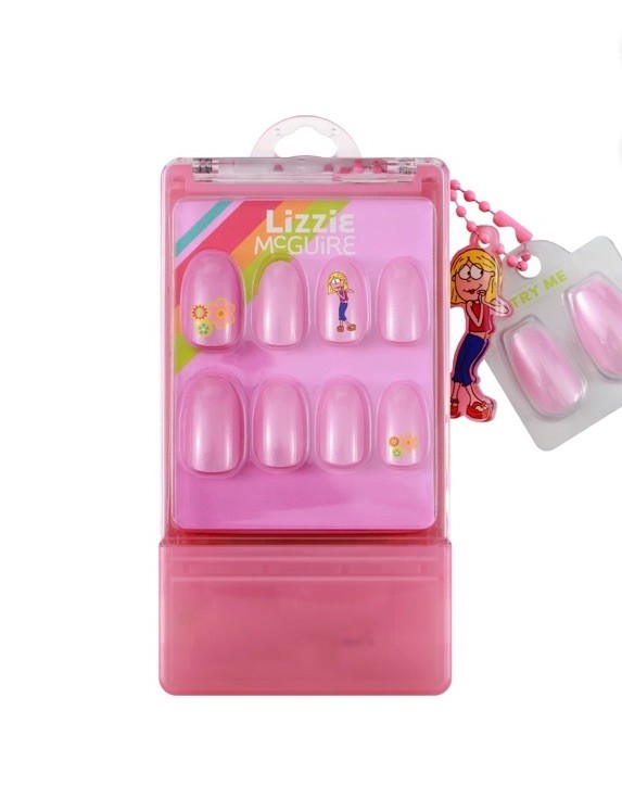 Y2k Lizzie McGuire Profusion Makeup Collection Pink Press-On Nails Set New