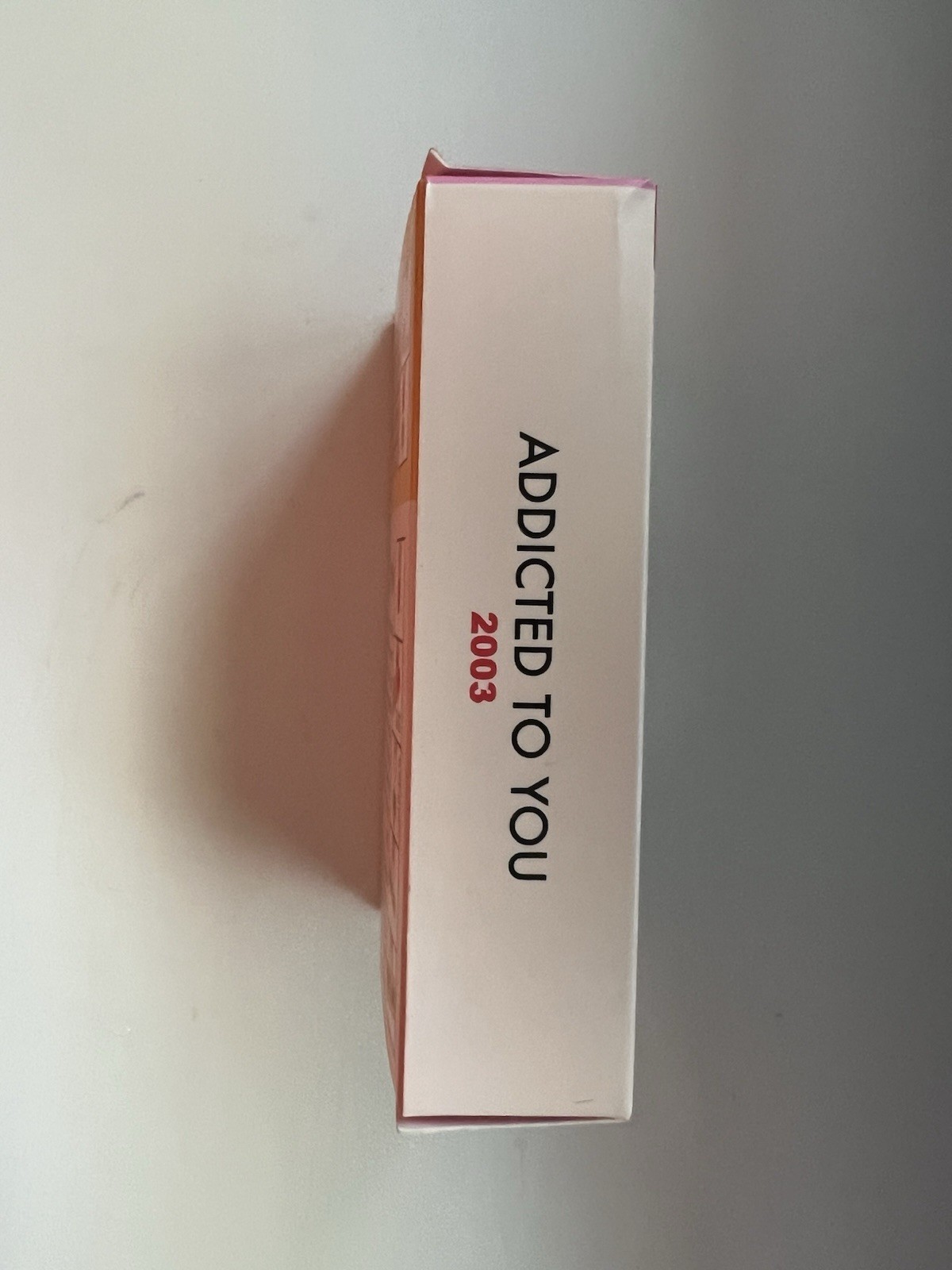 Hello Love Press On Nails – Addicted to You – Short Square – off white w/Gold