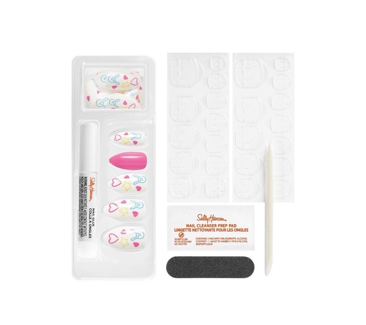 Sally Hansen x Despicable Me 4 Salon Effects Press-On Nails Expertly Villainous