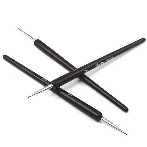 3Pcs Set NEW Nail Art Liner Brush Ultra-thin Line Drawing Pen Manicure Tool Tips