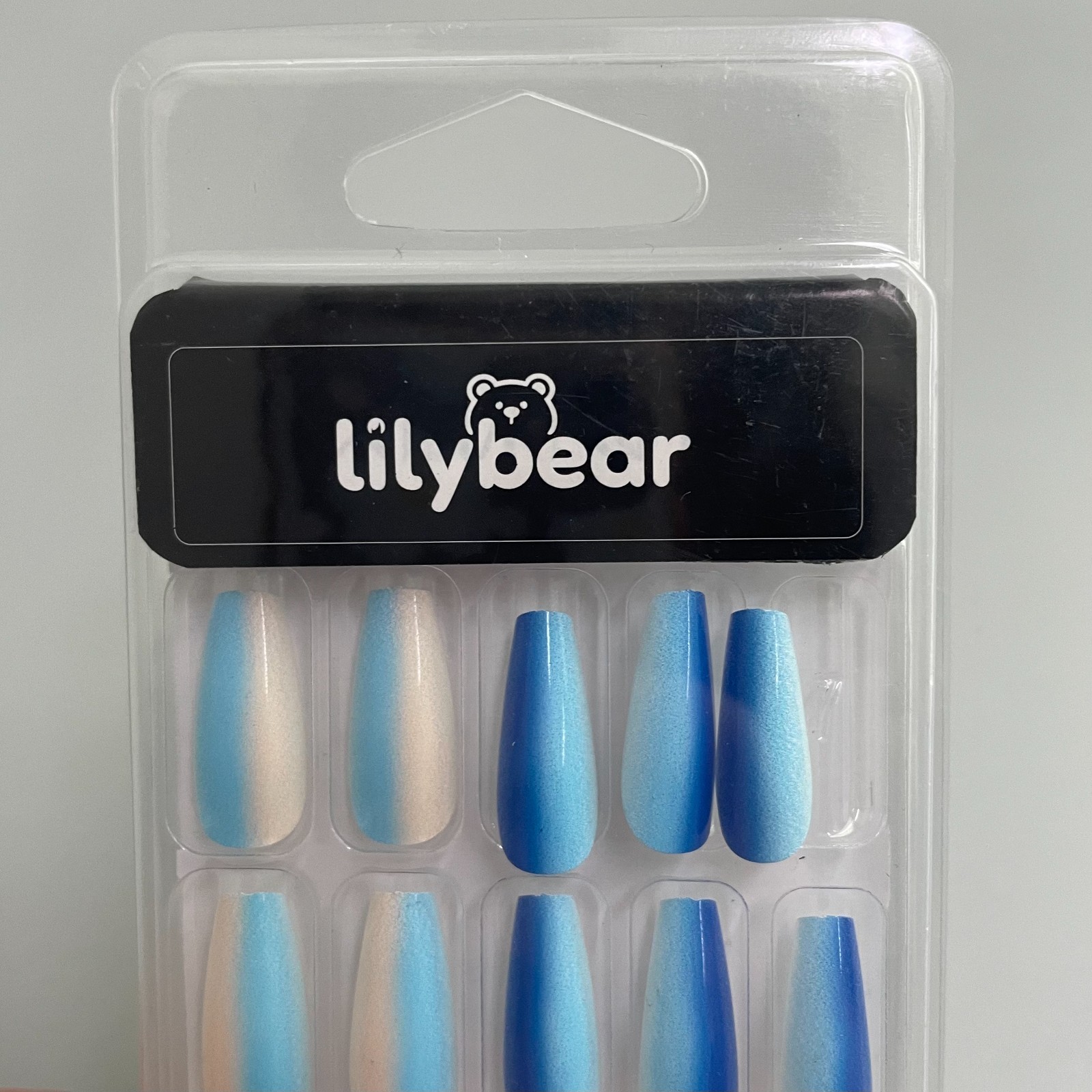 lilybear False Nails, Delicate and Comfortable Full Cover Acrylic False Nails