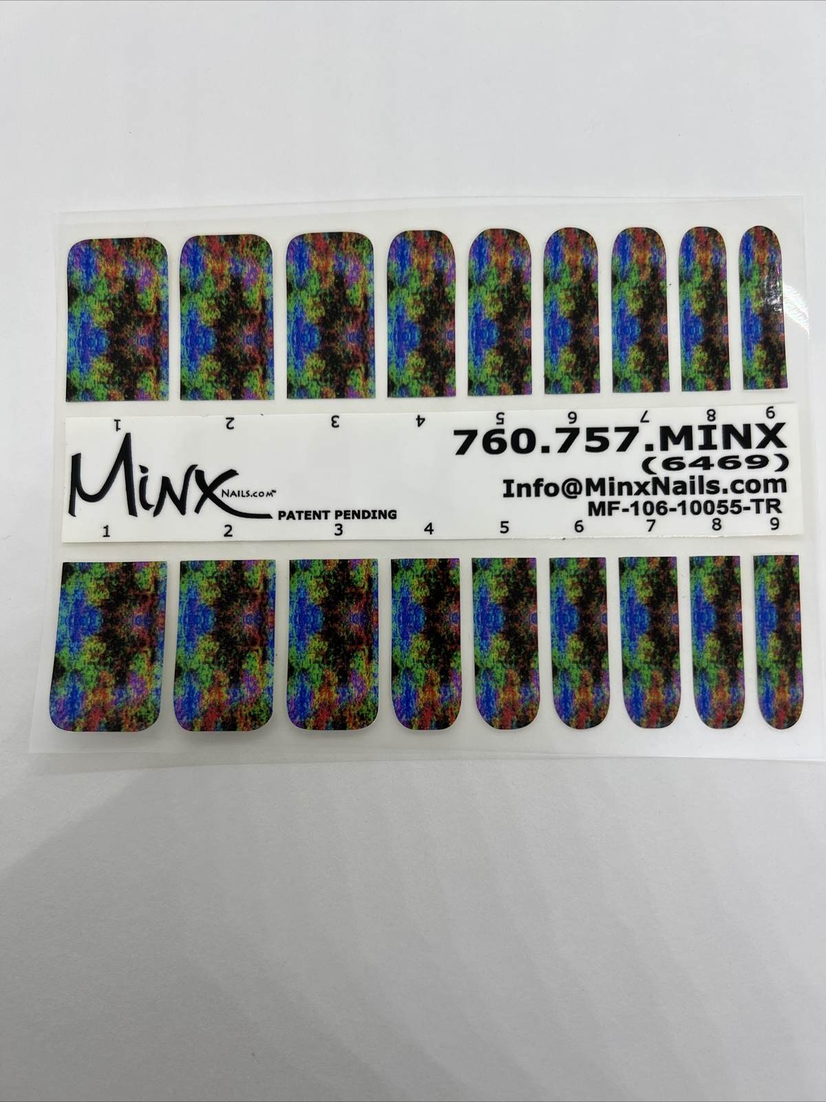 Minx Foil Nail Cover Nail Art Sticker Manicure Wraps