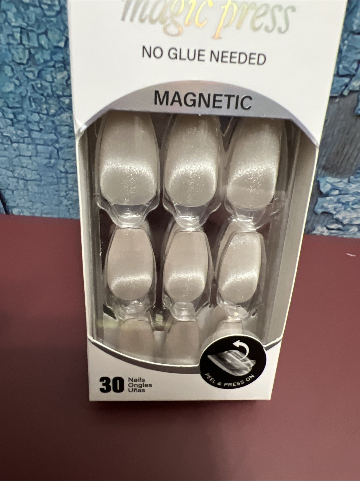 Dashing Diva Magic Press on Nails Long Diamond Bliss 30 ct No Glue Needed New