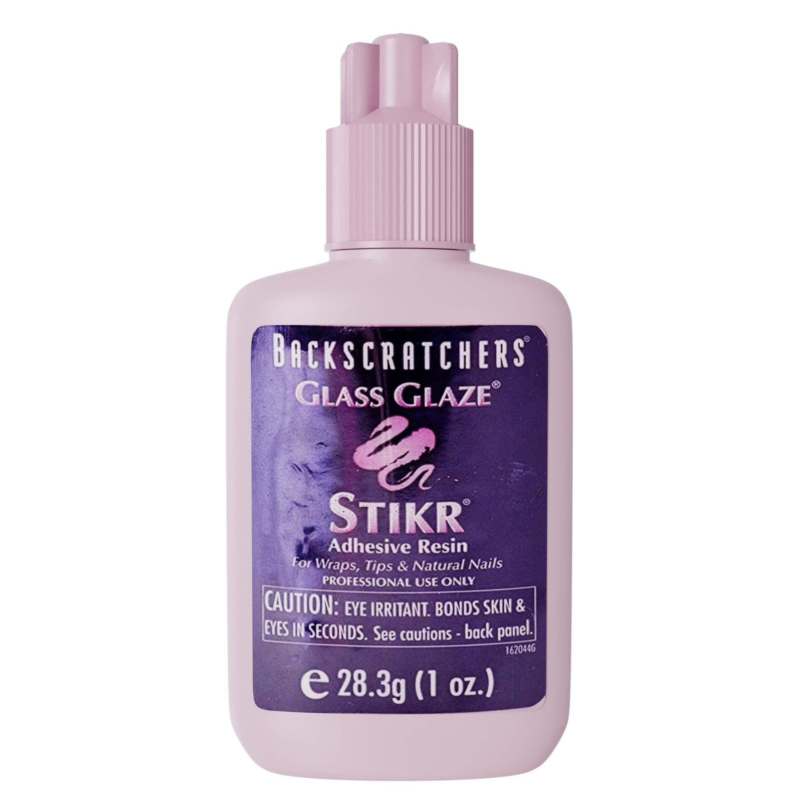Backscratchers Glass Glaze Stikr Resin – Nail Wrap 1.00 Fluid Ounce, Clear